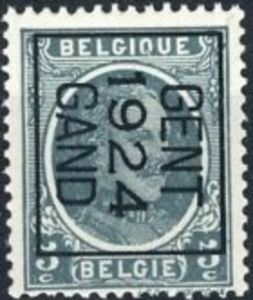 Timbre: Preo GENT 1924 GAND (N°193) B (droite)