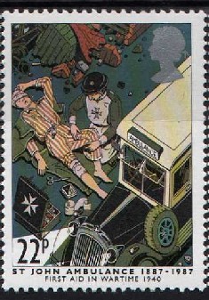 Timbre: Les ambulances St John