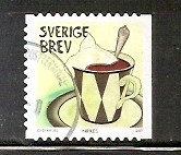 Timbre: Tasse  de chocolat