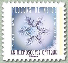 Timbre: Flocons de neige - N&deg;6