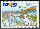 Timbre: Exposition universelle de 1992