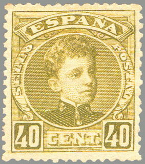 Timbre: Alphonse XIII