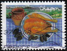 Timbre: Saveur de nos r&eacute;gions : Chapon