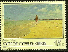 Timbre: Plage &agrave; Protaras