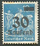 Timbre: 30000 sur 10 mark