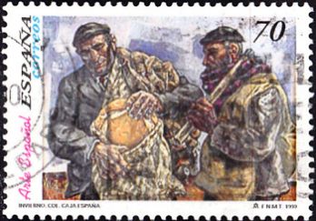 Timbre: Tableau de Jos&eacute; Vela Zanetti
