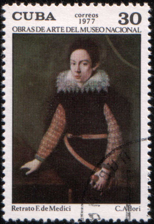 Timbre: Oeuvres d'art du mus&eacute;e national
