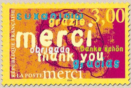 Timbre: Timbres pour remerciements