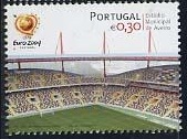 Timbre: UEFA 2004. Les stades Aveiro