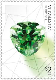 Timbre: Fluorite non adh