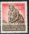 Timbre: Centenaire de l'institut international d'agriculture