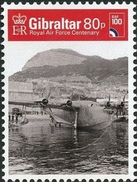 Timbre: Centenary of the Royal Air Force
