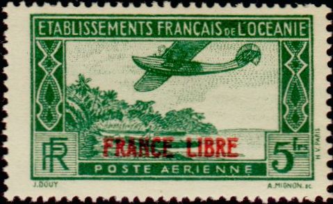 Timbre: Oc&eacute;anie