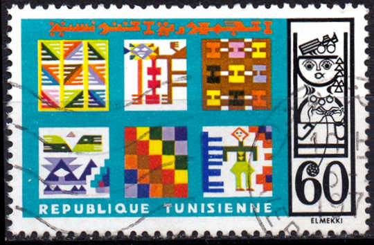 Timbre: L'artisan et son produit.