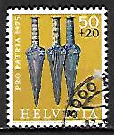 Timbre: Poignards en bronze - Age du bronze