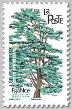 Timbre: Arbres : C&egrave;dre du liban