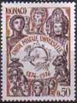 Timbre: Centenaire de l'U. P. U.