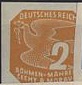 Timbre: Timbre pour journaux  AVEC DEUTSCHES REICH