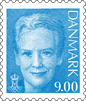 Timbre: Reine Margrethe II