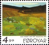 Timbre: Hommage au peintre Hans Hansen