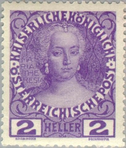 Timbre: 60&deg; anniversaire du r&egrave;gne de Fran&ccedil;ois-Joseph I