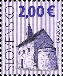 Timbre:  L'&eacute;glise de l'archange Saint Michel de Drazovce