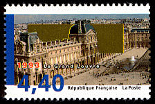 Timbre: Bicentenaire de la cr&eacute;ation du Mus&eacute;e du Louvre 