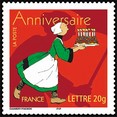 Timbre: Anniversaire B&eacute;cassine