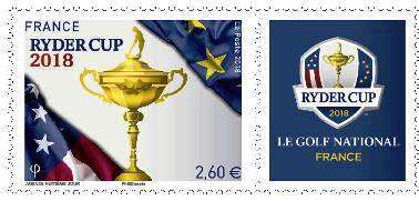 Timbre: Ryder Cup 2018 : golf