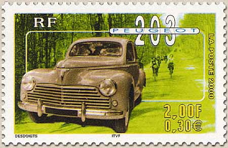 Timbre: Peugeot 203