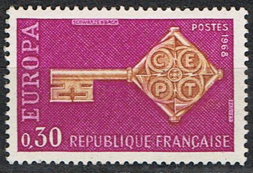 Timbre: Europa 1968