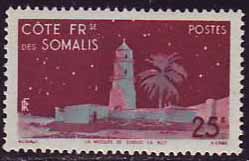 Timbre: Mosqu&eacute;e de Djibouti