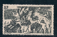 Timbre: Tchad au Rhin