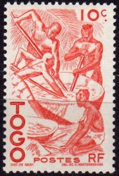Timbre: Manioc