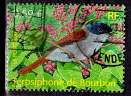 Timbre: Terpsiphone de Bourbon