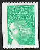 Timbre: Marianne de Luquet   N&deg;noir au verso