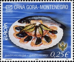 Timbre: Gastronomie - Fruit de mer