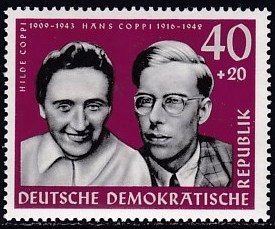 Timbre: Hilde et Hans Coppi