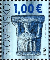 Timbre: Monast&egrave;re de la Vierge Marie des Pr&eacute;montr&eacute;s de Bina
