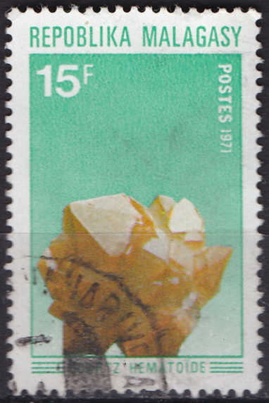 Timbre: Quartz h&eacute;mato&iuml;de