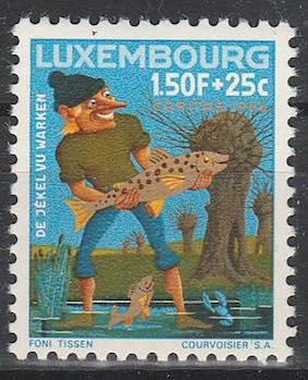 Timbre: Jacquot, garde de la Wark