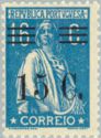 Timbre: Ceres surcharg&eacute;