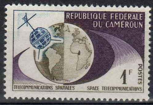 Timbre: Telecommunications spatiales