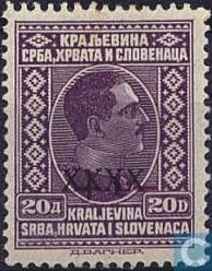 Timbre: Timbres de 1926-27 surcharg&eacute;s XXXX