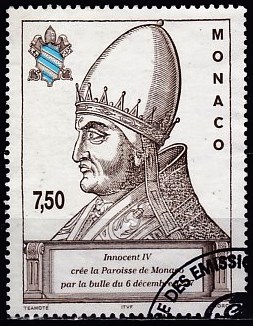 Timbre: Pape Innocent IV