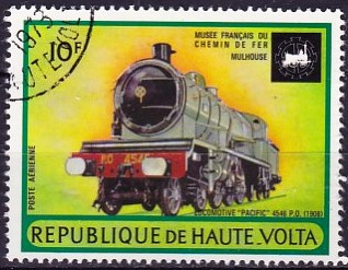 Timbre: Locomotive 'Pacific' 4546 P.O  1908 