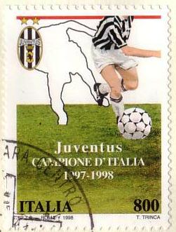 Timbre: Championnat du monde de football  : Juventus