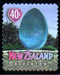Timbre: Sculpture : paua de Riverton