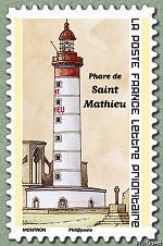 Timbre: Phare de Saint-Mathieu
