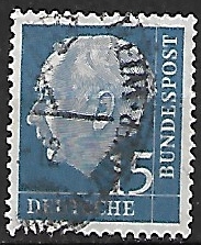 Timbre: Pr&eacute;sident Th&eacute;odore Heuss